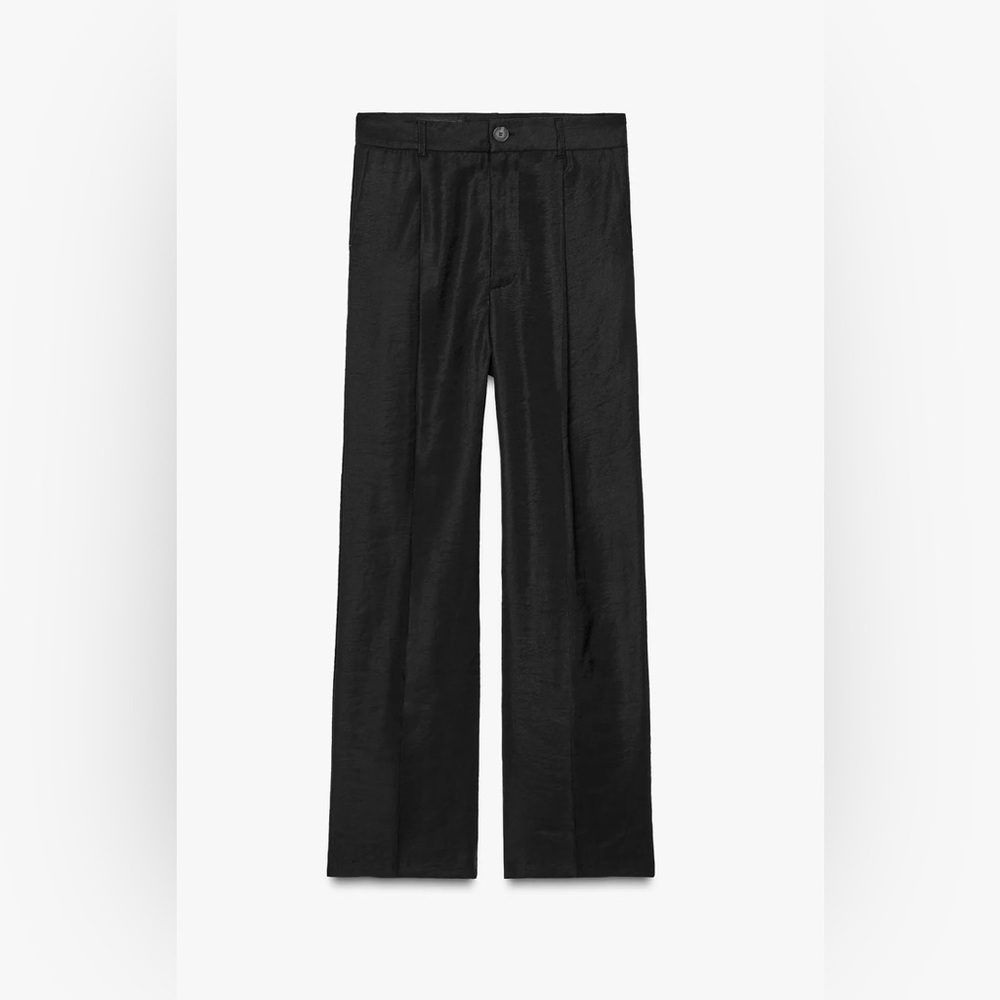 ZARA PLEATED PANTS 
Color: Black * Size: M